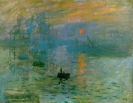 Pictura zilei „Impresie, răsărit de soare” de Claude Monet