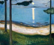 Pictura zilei „Luna” de Edvard Munch