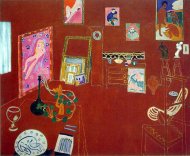 Pictura zilei „Atelierul roşu” de Henri Matisse