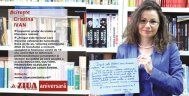 #citeşte! Mesajul aniversar al Cristinei Ivan, inspector şcolar de Limba şi literatura română 