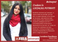 #citeşte! Credem în LOC(AL)UL POTRIVIT! 