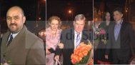 Klaus şi Carmen Iohannis au sărbătorit cu prietenii apropiaţi victoria în alegeri (video)