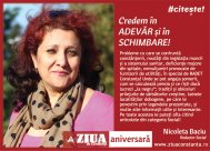  #citeşte! Credem în ADEVĂR și în SCHIMBARE!