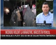 Incendiu la o mănăstire din județul Tulcea       