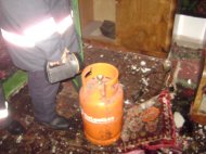 UPDATE O butelie a explodat la Tulcea. Proprietarul era în casă 