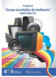 Concursul Reprezentanţei Comisiei Europene, la a cincea ediţie „Europa Jurnaliştilor din Amfiteatre”, în atenţia studenţilor Universităţii „Ovidius” 