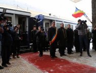 UPDATE. Trenul regal a pornit din Sinaia către Bucureşti Prima oprire - Ploieşti