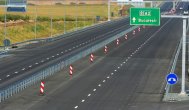Carambol pe autostrada București-Constanța. Zece mașini implicate
