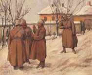 Pictura zilei „Iarnă grea” de Camil Ressu