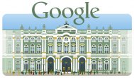 Muzeul Ermitaj-250 de ani de existență. Google și-a schimbat logo-ul 