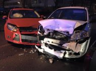 Accident cu două maşini pe strada Traian din Constanţa 