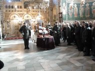 Fotoreportaj Amiralul (r) ing. Ilie Ştefan, condus pe ultimul drum cu onoruri militare (galerie foto)