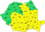 Alertă meteo Constanța, sub două avertizări de Cod galben de ninsori, precipitaţii mixte și polei        