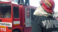Alertă în noapte Incendiu pe bulevardul 1 Mai