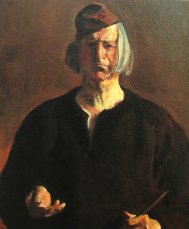 Pictura zilei „Autoportret” de Corneliu Baba