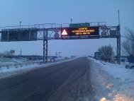 Vizibilitate sub 50 de metri Pe autostradă, traficul se desfăşoară în condiţii de ceaţă