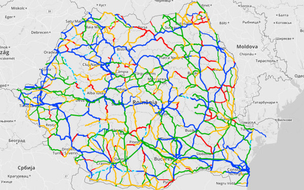 Romania Are In Premieră O Hartă A Calităţii Drumurilor In
