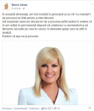 UPDATE. DNA a dispus începerea urmăririi penale şi cercetarea sub control judiciar Elena Udrea, dusă cu mandat la audieri (video)        