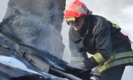 UPDATE. Incendiu la o locuinţă în Palazu Mare  