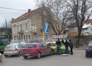 UPDATE Accident cu două maşini pe bulevardul Mamaia  