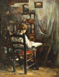 Pictura zilei „Lecţia” de Adam Bălţatu 