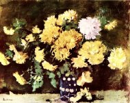 Pictura zilei „Crizanteme galbene” de Ştefan Luchian