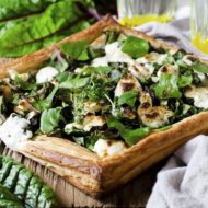 Ecuisine.ro Tarta cu branza, spanac si busuioc