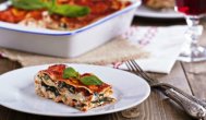 Ecuisine.ro Lasagna cu tofu si spanac (reteta de post)