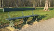 Banc Bulă în parc