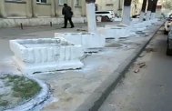 Chișinău-Publika.md Chişinăul, mai alb ca niciodată. Unii muncitori au exagerat cu văruitul