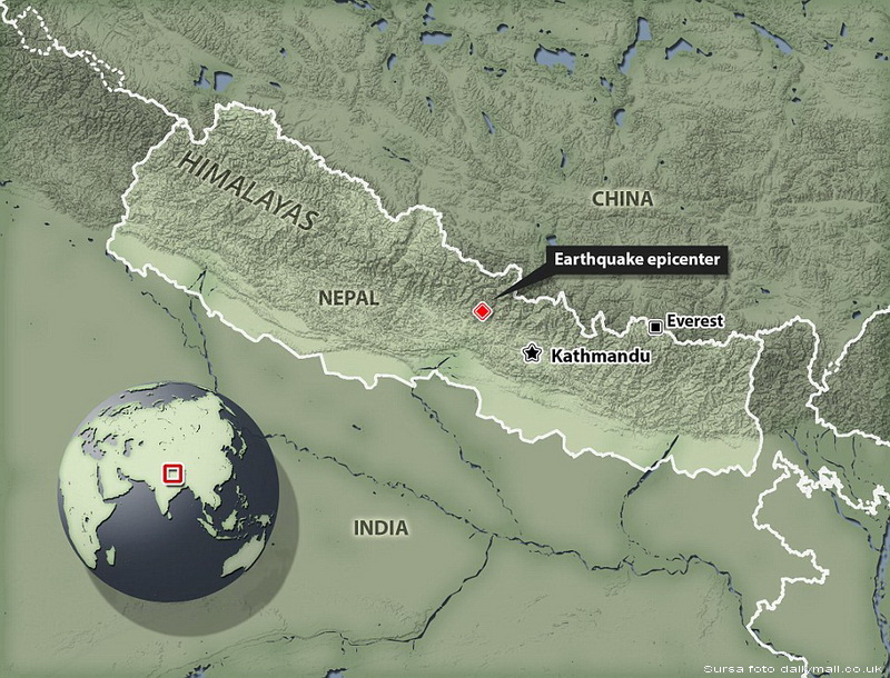 fotoreportaj atentie imagini socante cutremurul puternic care a lovit nepalul si care a luat peste 2