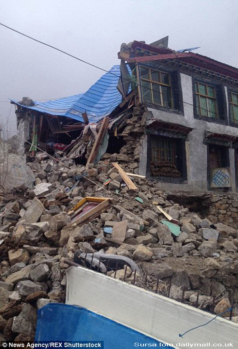 fotoreportaj atentie imagini socante cutremurul puternic care a lovit nepalul si care a luat peste 2