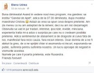 Elena Udrea, aflată în arest la domiciliu, îşi reia activitatea febrilă pe Facebook