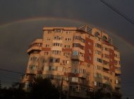 Curcubeu de toată frumusețea la Constanța (galerie foto)