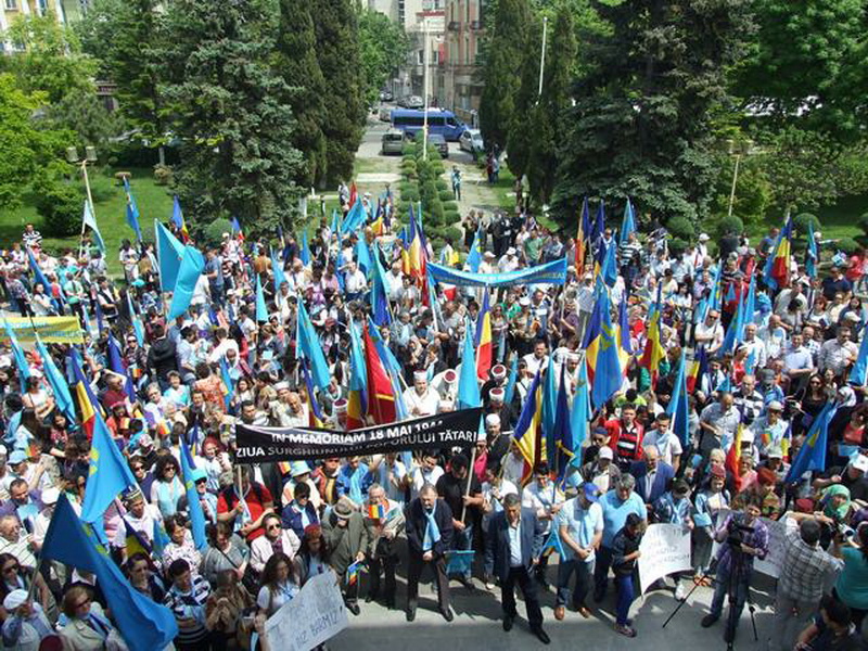mars de solidaritate cu fratii tatari din crimeea organizat de udttmr galerie foto 547304