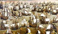 Ştiaţi că...? Primele vapoare ale marii flote spaniole Armada, pornesc în încercarea de cucerire a Angliei