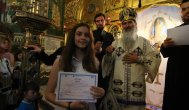 Festivitate la Arhiepiscopie ÎPS Teodosie a premiat elevii participanţi la Olimpiada de Religie (galerie foto+documente)