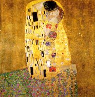 Pictura zilei „Sărutul” de Gustav Klimt
