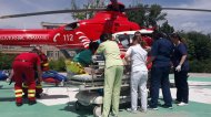 A fost solicitat elicopterul SMURD Bărbatul din Năvodari, rănit de explozia unei butelii, transportat la București (galerie foto)