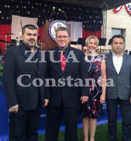 Oficialități din Constanța, prezente la recepția ambasadei SUA, de Ziua Independenței     
