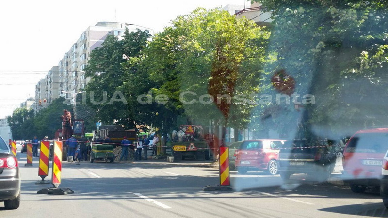 trafic ingreunat in zona casei de cultura din constanta 555084