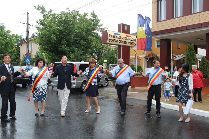 delegatie din china la cumpana mariana gaju parteneriatele de infratire nu pot decat sa aduca beneficii