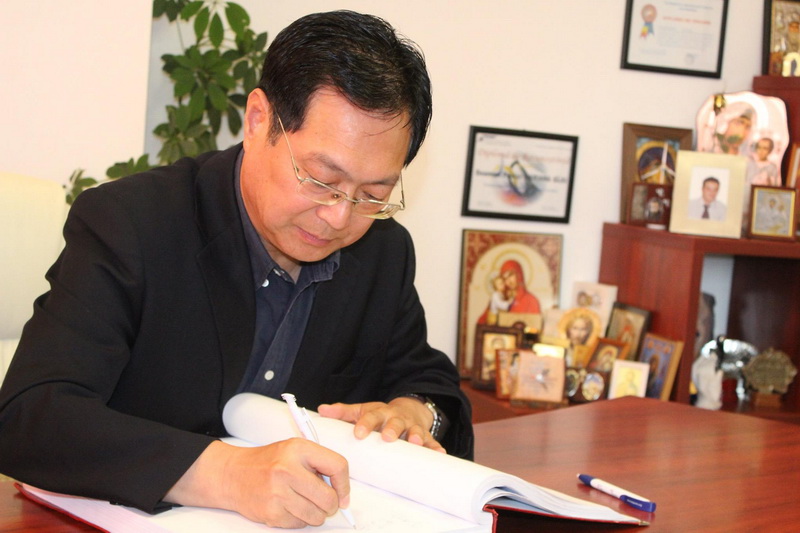 delegatie din china la cumpana mariana gaju parteneriatele de infratire nu pot decat sa aduca beneficii
