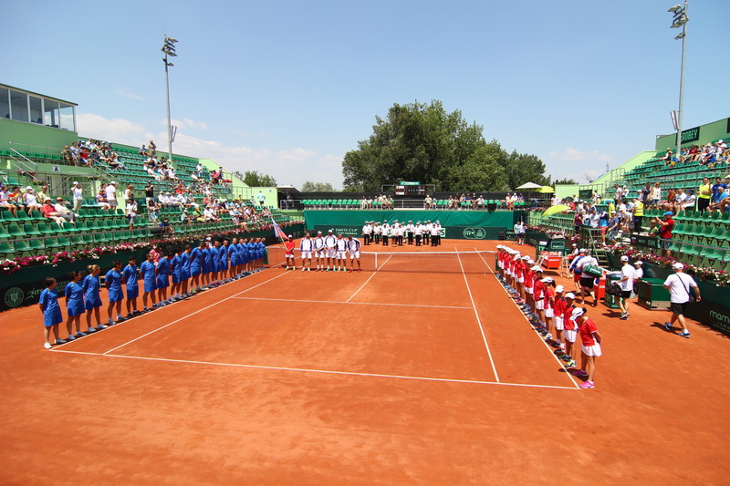 astazi joaca horia tecau simona halep alaturi de romania in meciul de cupa davis cu slovacia de la mamaia