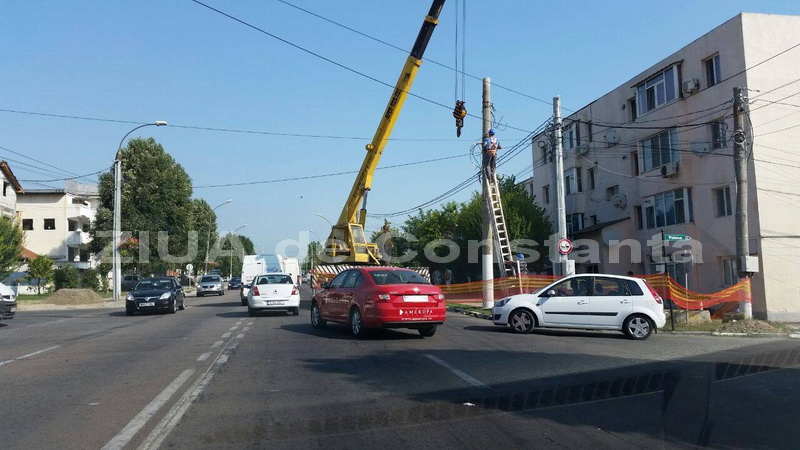 trafic ingreunat in ovidiu galerie foto 558591