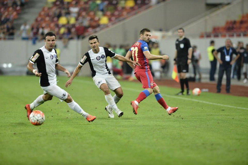 fc viitorul a reclamat doua lovituri de la 11 m in meciul cu steaua gica hagi penalty mai clar ca asta