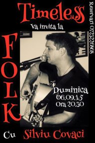 Folk, în această seară, cu Silviu Covaci