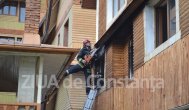 Prefectul Sucevei şi fostul şef al pompierilor din România au sărit în ajutor Mănăstirea ctitorită de ÎPS Teodosie, aproape de dezastru (galerie foto + video) 