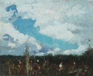 Pictura zilei „Pe moşia de la Nicoreşti” de Gheorghe Petraşcu