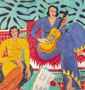 Pictura zilei „Muzica” de Henri Matisse